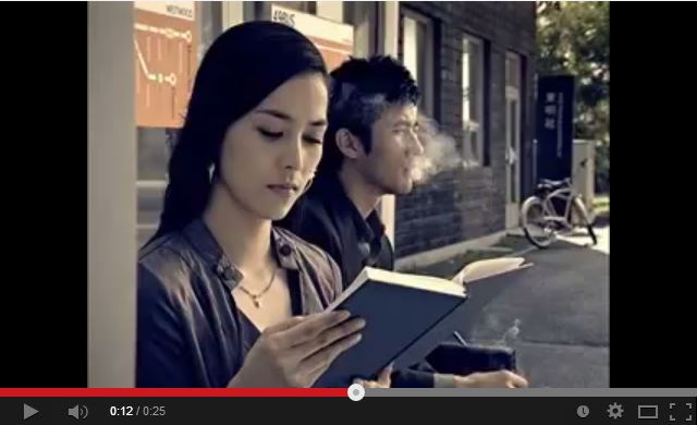 2007년 금연캠페인(동영상) : 버스정류장 간접흡연게시물의 이미지