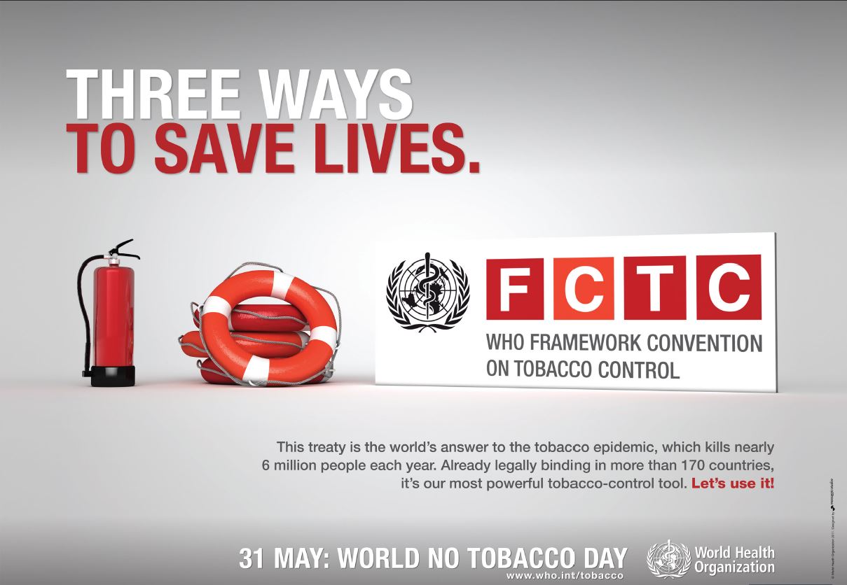 2011년 세계금연의날(국영문)게시물의 이미지